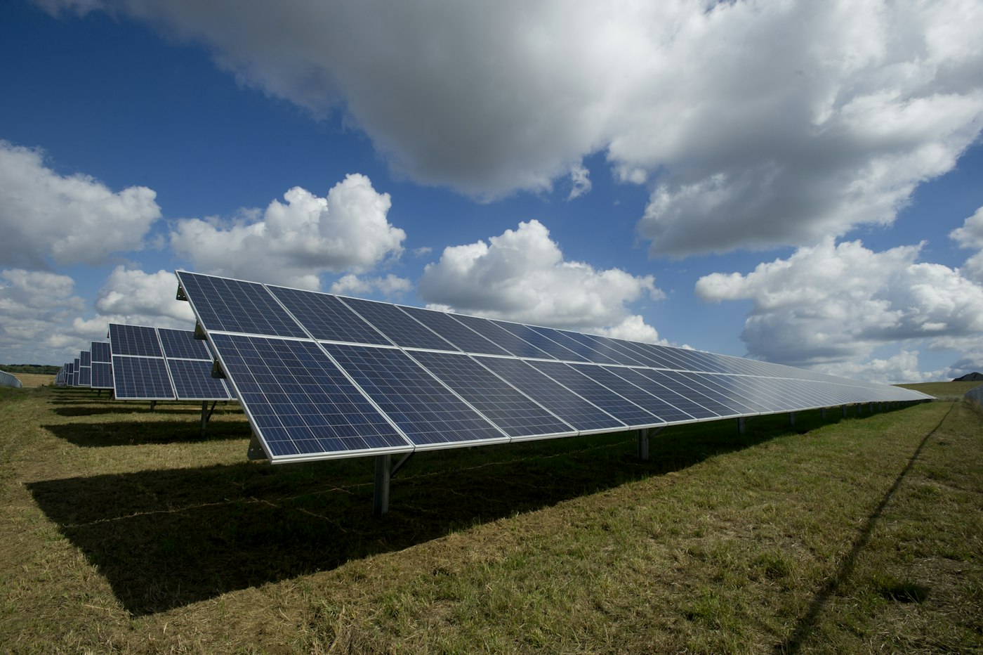 Pole fotovoltaických panelů